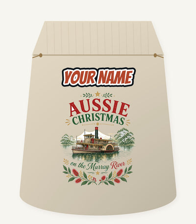 Christmas On The Murray Personalised Santa Sack