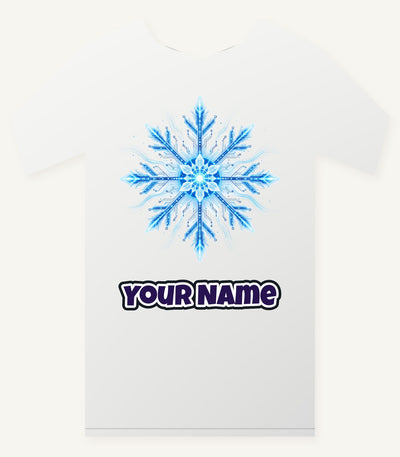 Circuit Board Snowflake Personalised Christmas T-Shirt and Hoodie