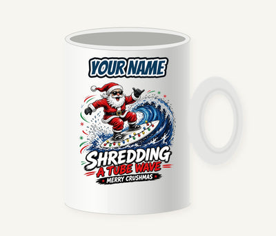 Merry Crushmas Personalised Christmas Mug