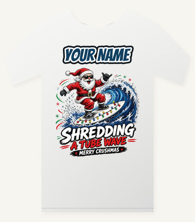 Merry Crushmas Personalised Christmas T-Shirt and Hoodie