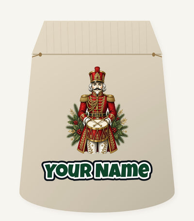 Nutcracker Drummer Soldier Personalised Santa Sack