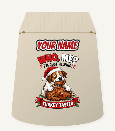 Official Turkey Taster Personalised Santa Sack