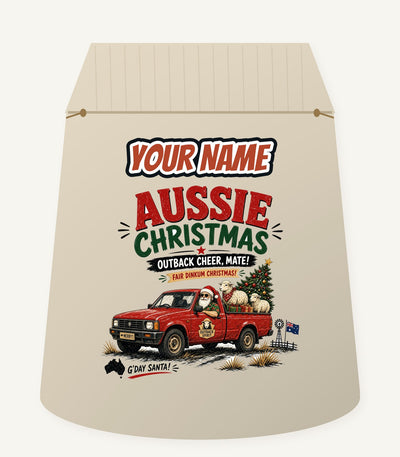 Outback Ute Santa Sheep Personalised Santa Sack