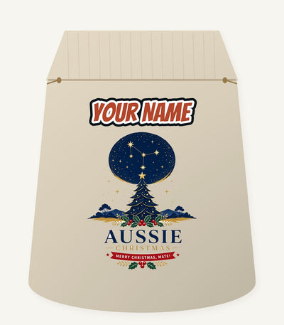 Southern Cross Christmas Tree Personalised Santa Sack