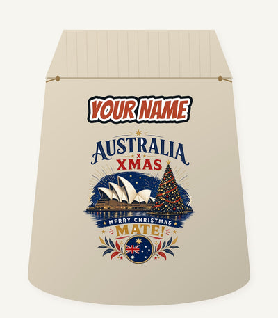Sydney Harbour Christmas Mate Personalised Santa Sack