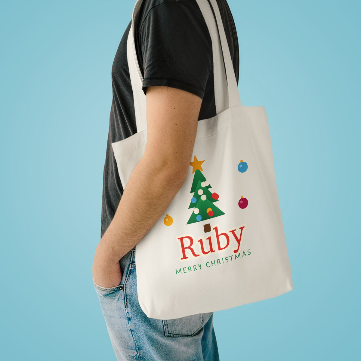 Personalised Cotton Tote, Printed in Brisbane