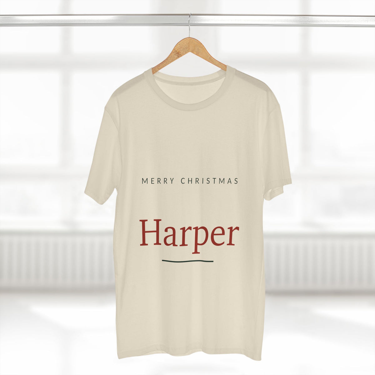 Adult Personalised Christmas Tee