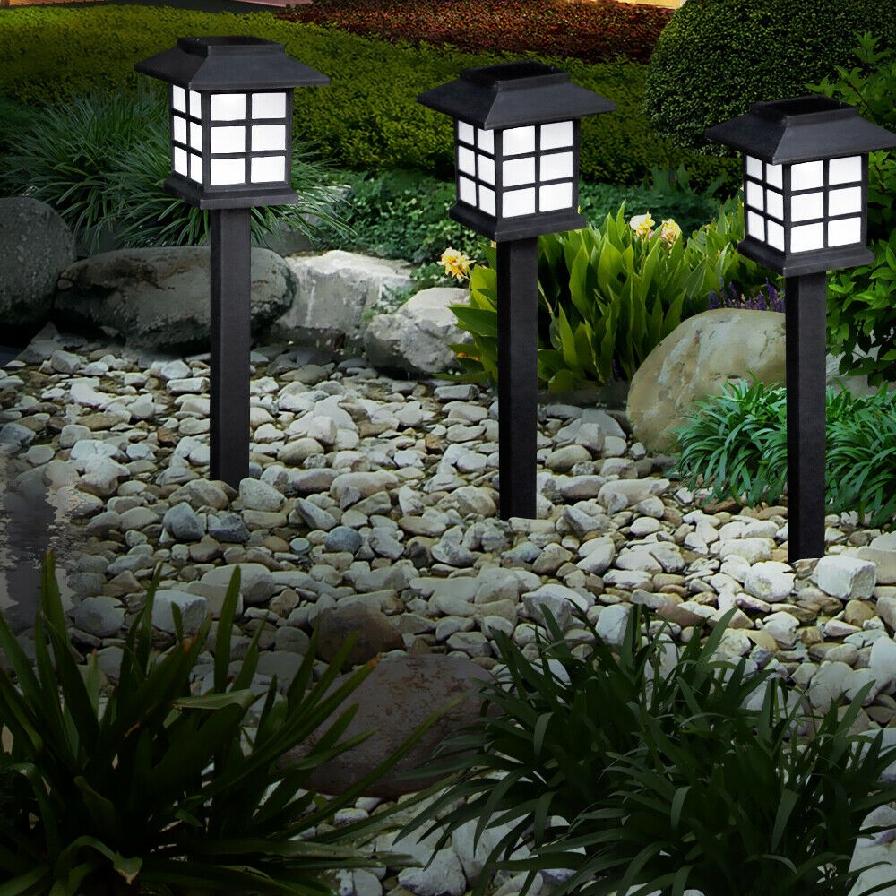 solar garden stake lights