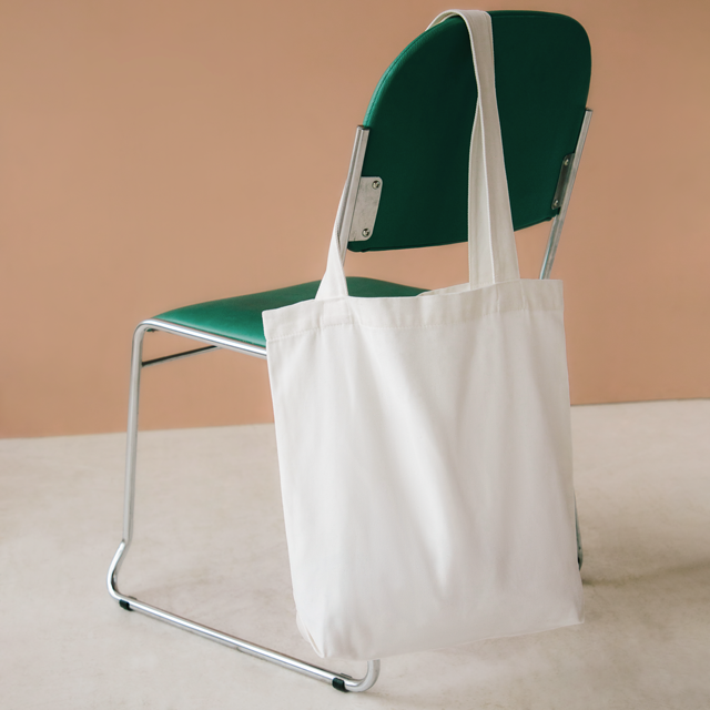 Personalised Cotton Tote Bag, blank before printing 2