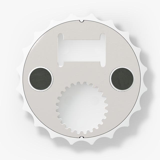 Personalised Bottle Opener, blank before printing 2