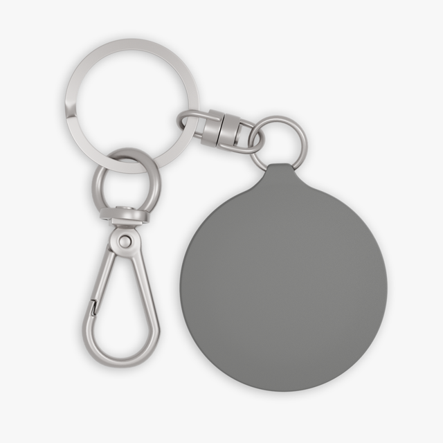 Personalised Keyring, blank before printing 2