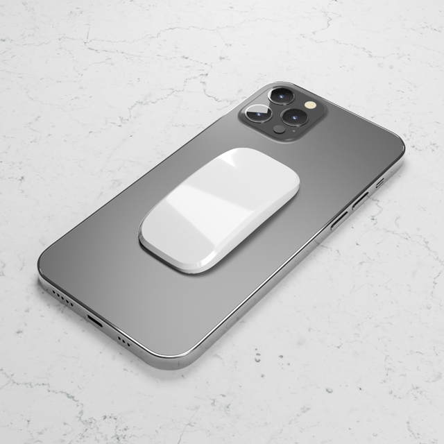 Personalised Phone Grip, blank before printing 2