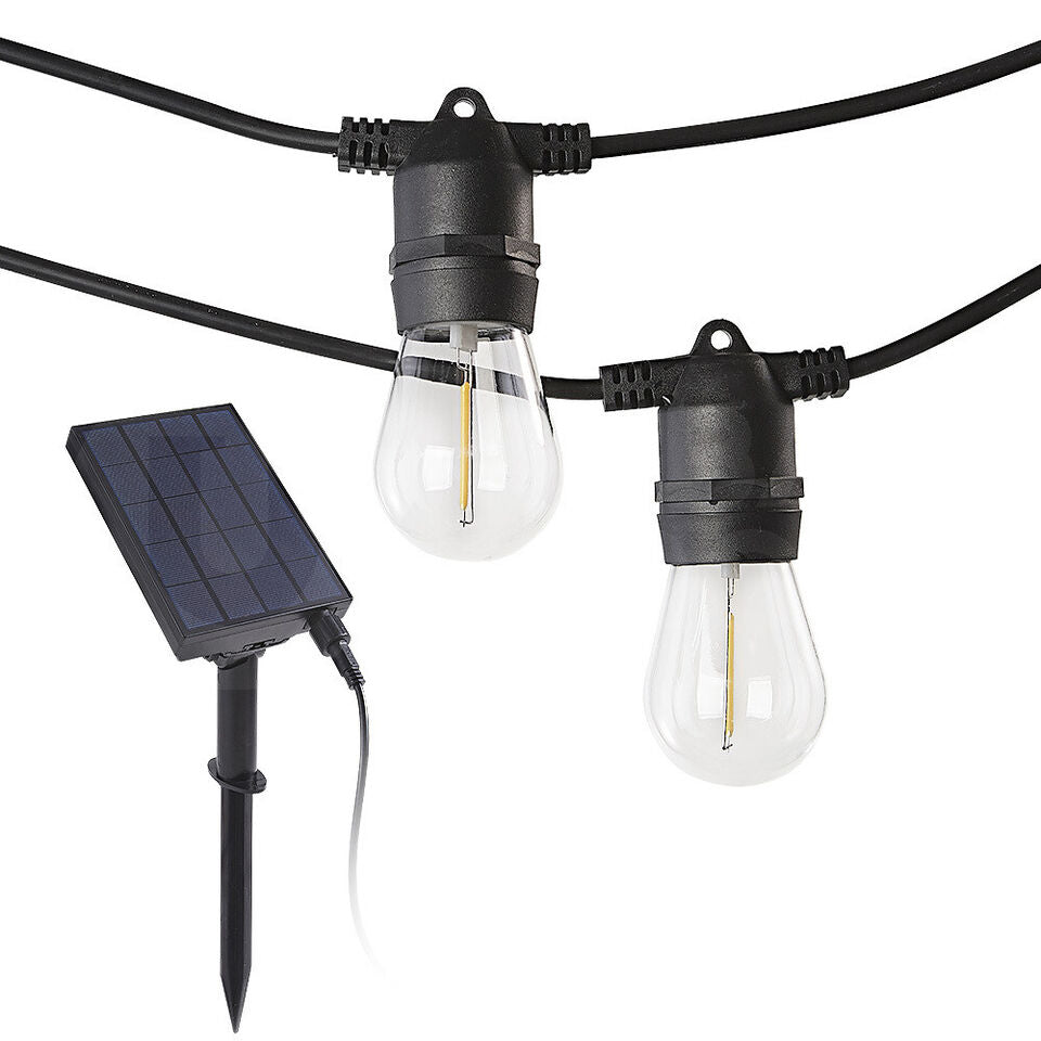 solar christmas string lights