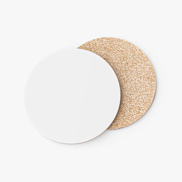 Personalised Coasters, blank before printing 2
