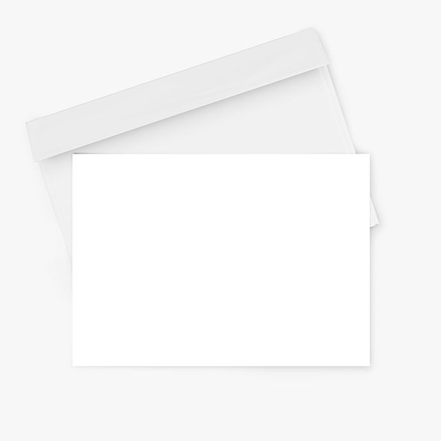 Personalised Christmas Card, blank before printing 2