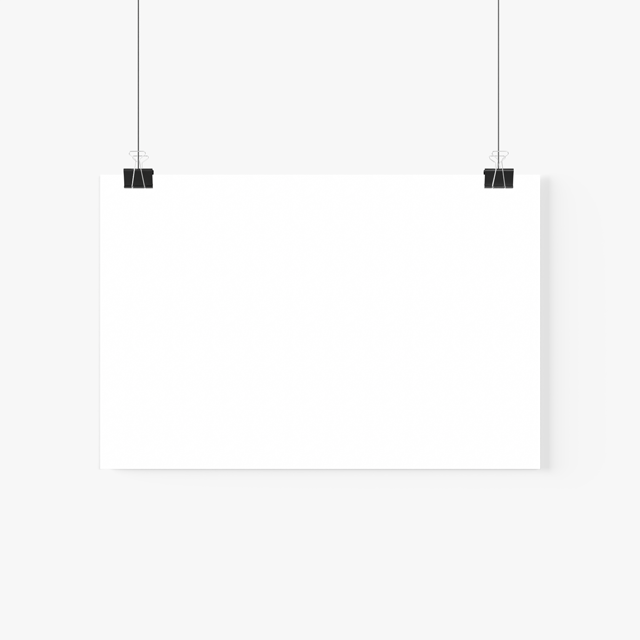 Personalised Poster Print, blank before printing 2