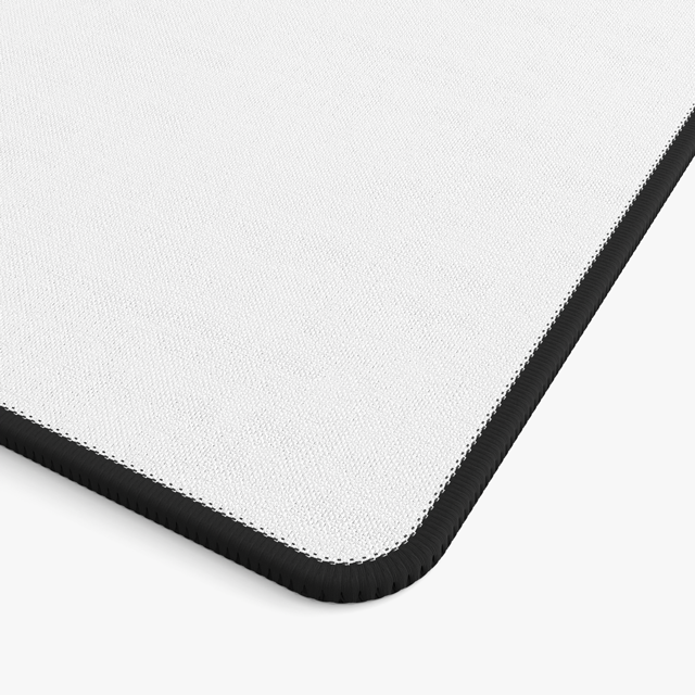 Personalised Desk Mat, blank before printing 2