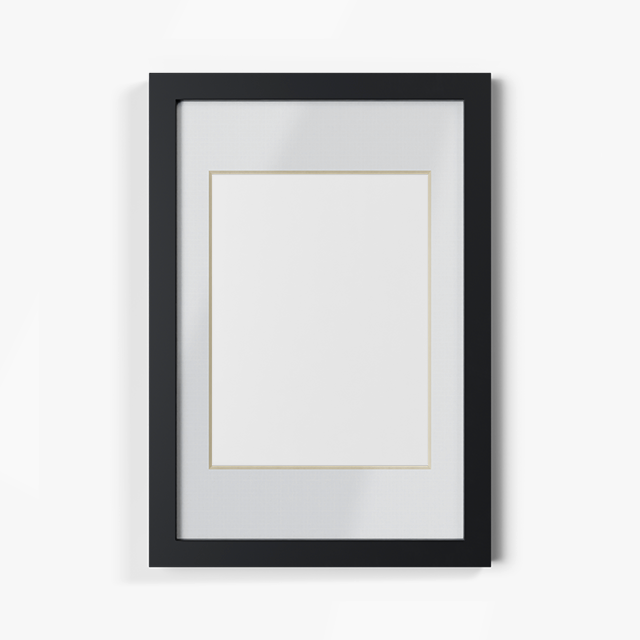 Personalised Framed Poster, blank before printing 2