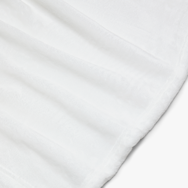 Personalised Soft Throw Blanket, blank before printing 3