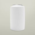Personalised stubby cooler, blank before printing, front view