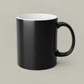 Personalised Magic Colour Change Mug, blank before printing