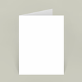 Personalised Folded Greeting Card, blank before printing