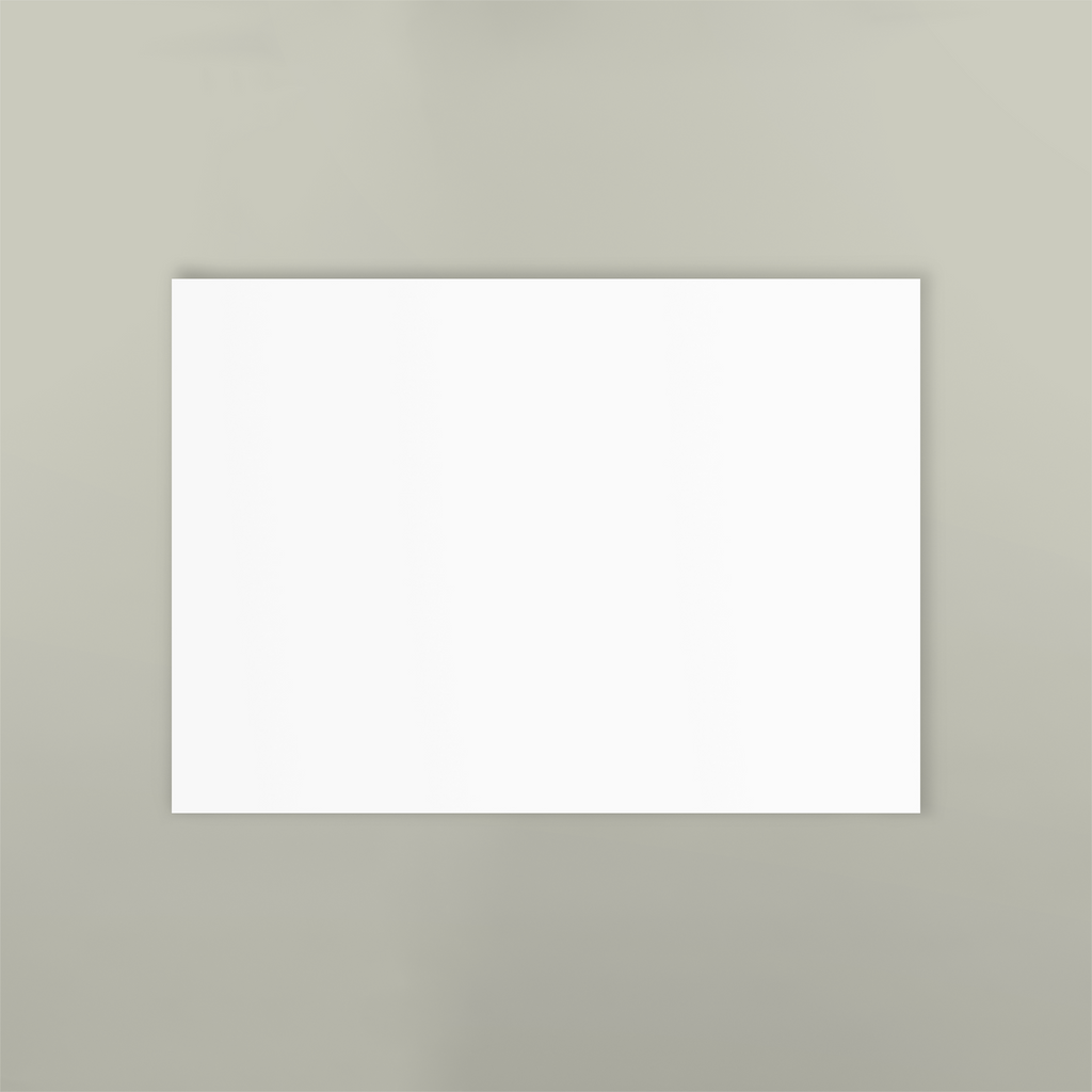 Personalised Christmas Card, blank before printing