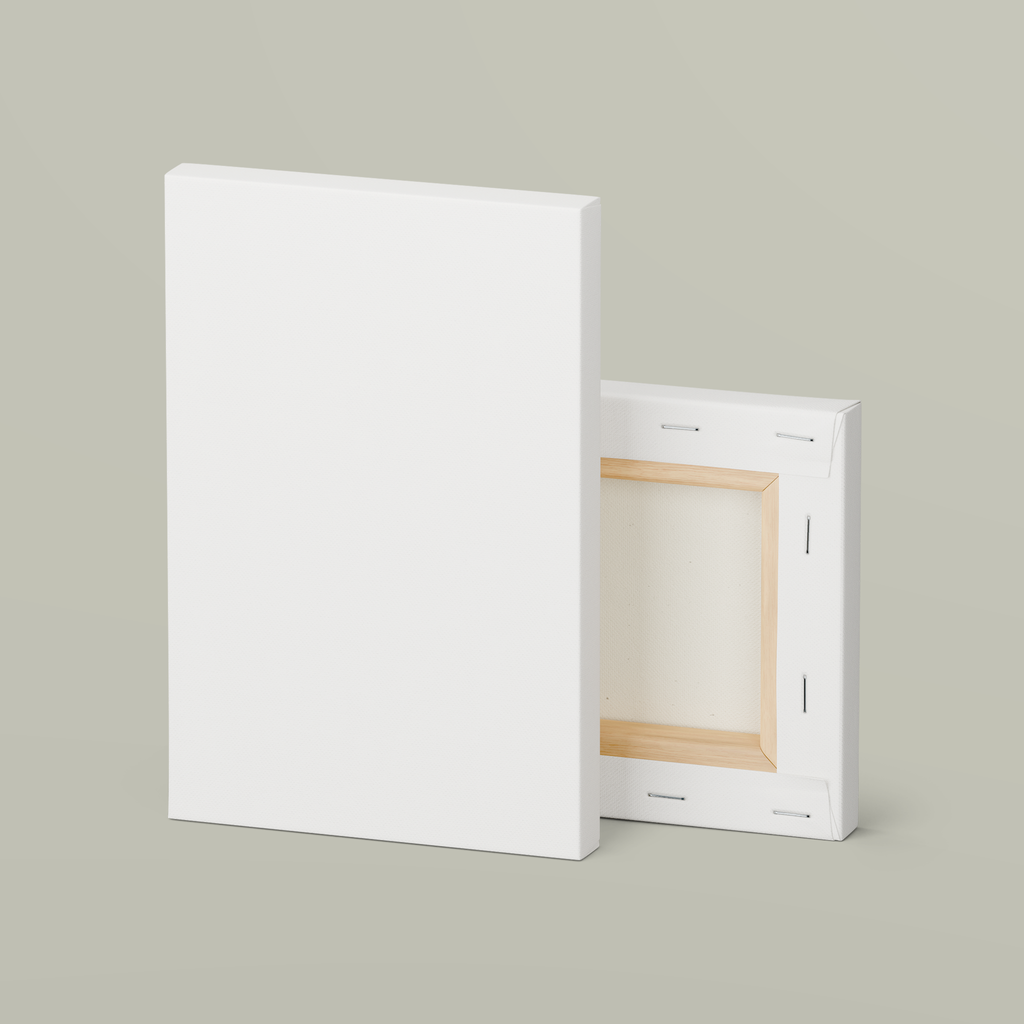 Personalised Canvas Print, blank before printing