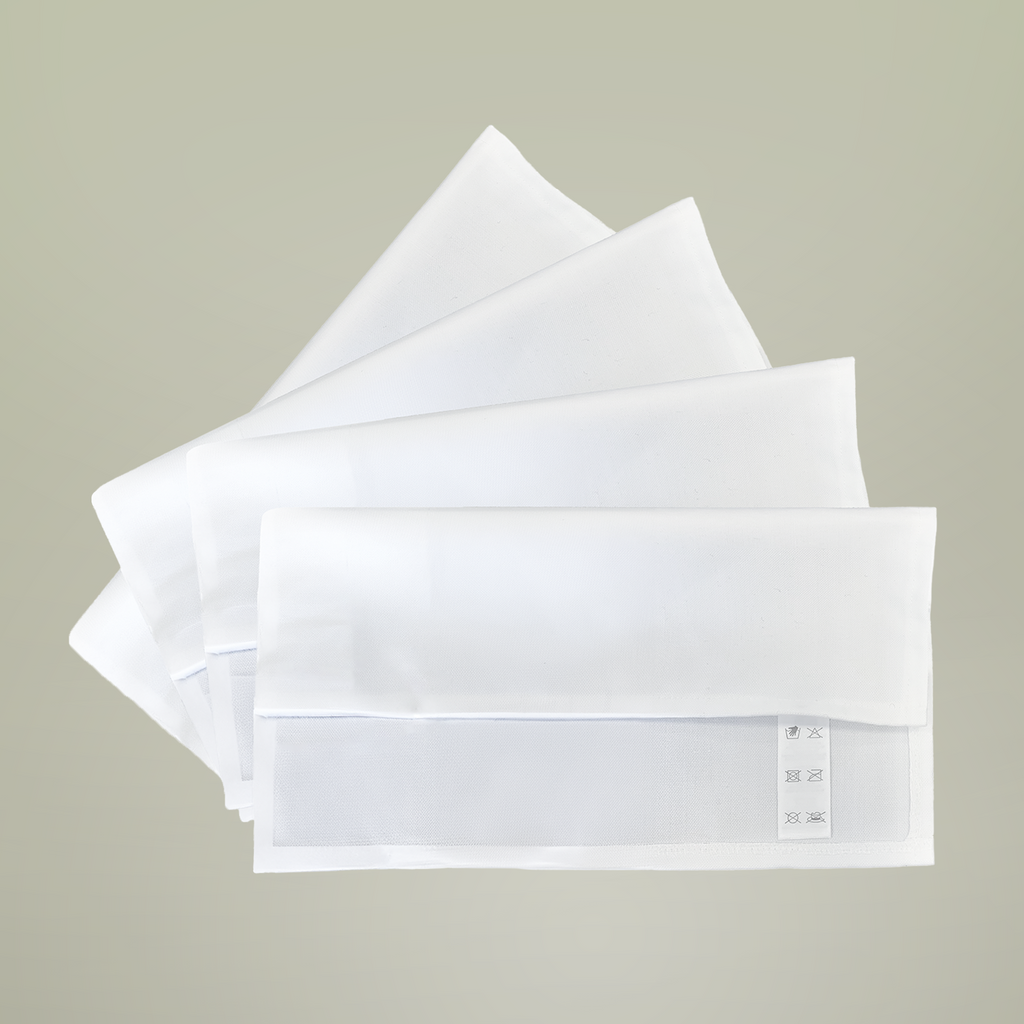 Personalised Napkins, Set of 4, blank before printing