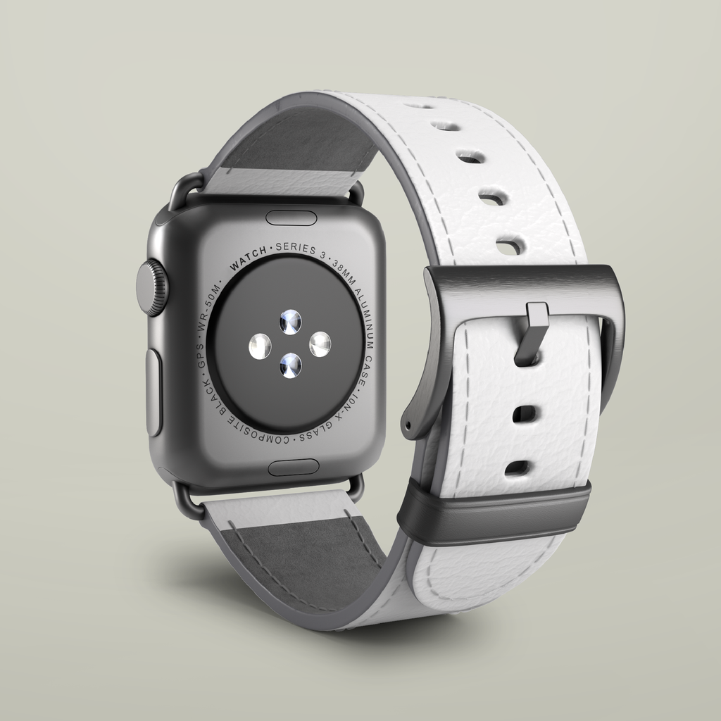 Personalised Apple Watch Band, blank before printing