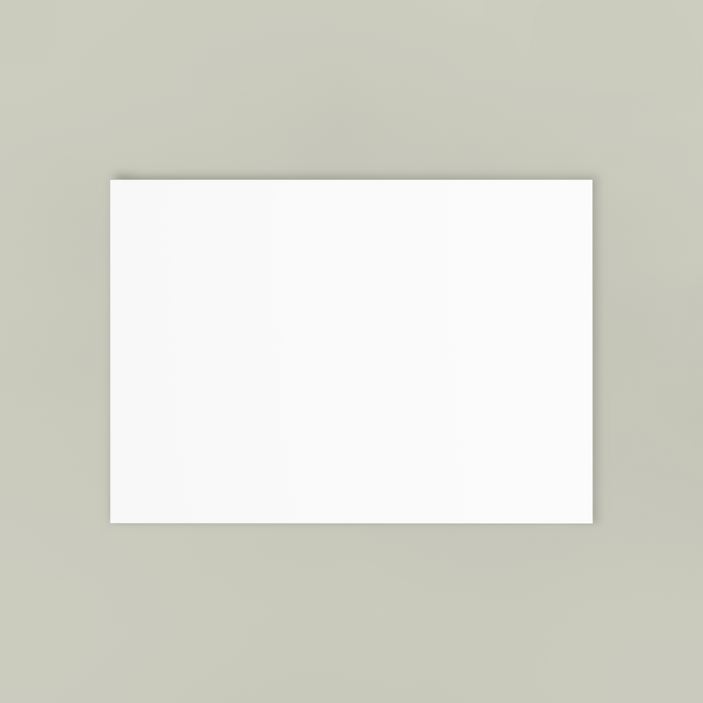Personalised Christmas Card, blank before printing 3