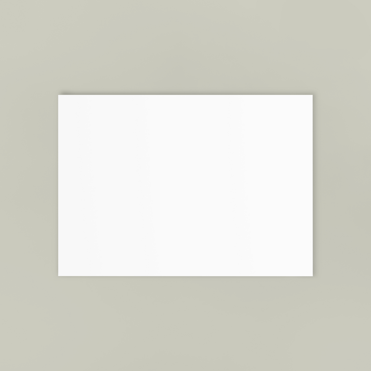 Personalised Christmas Card, blank before printing 3