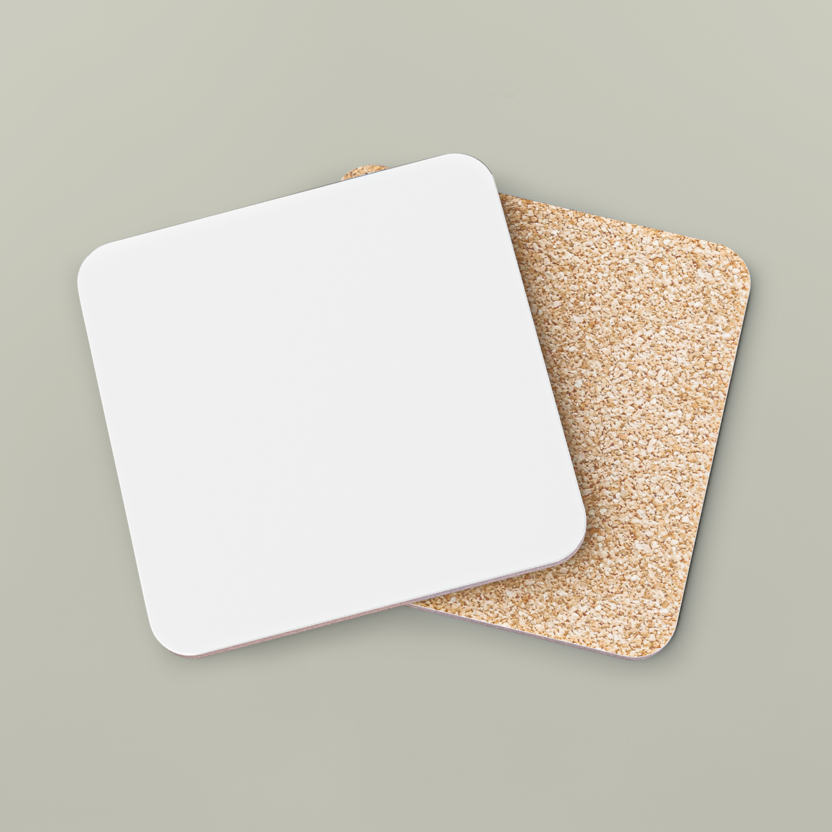 Personalised Coasters, blank before printing