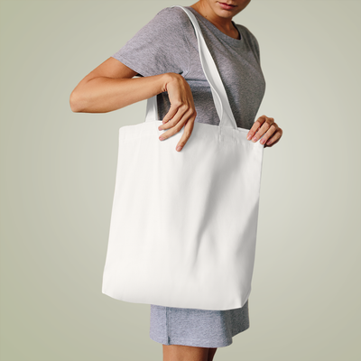 Personalised Cotton Tote Bag, Your Design or Ours
