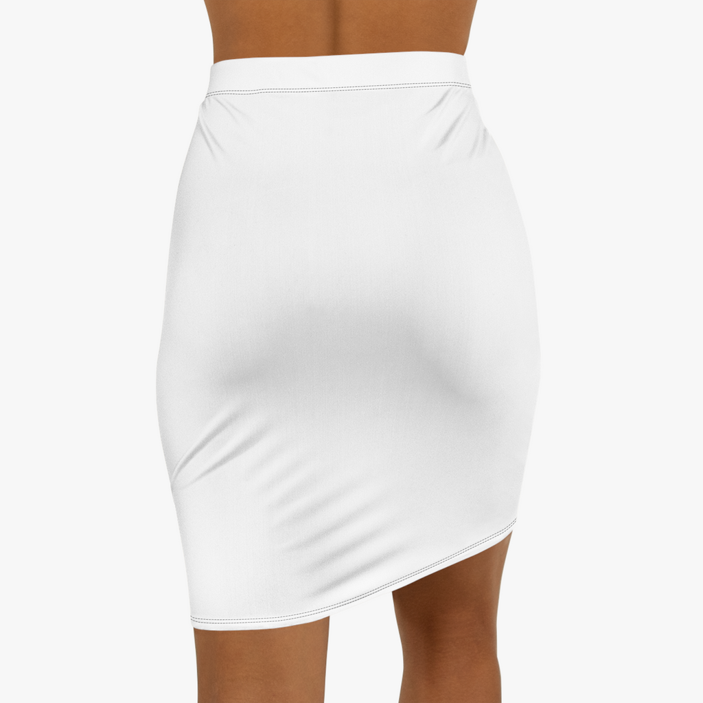 Personalised Pencil Skirt, blank before printing 2
