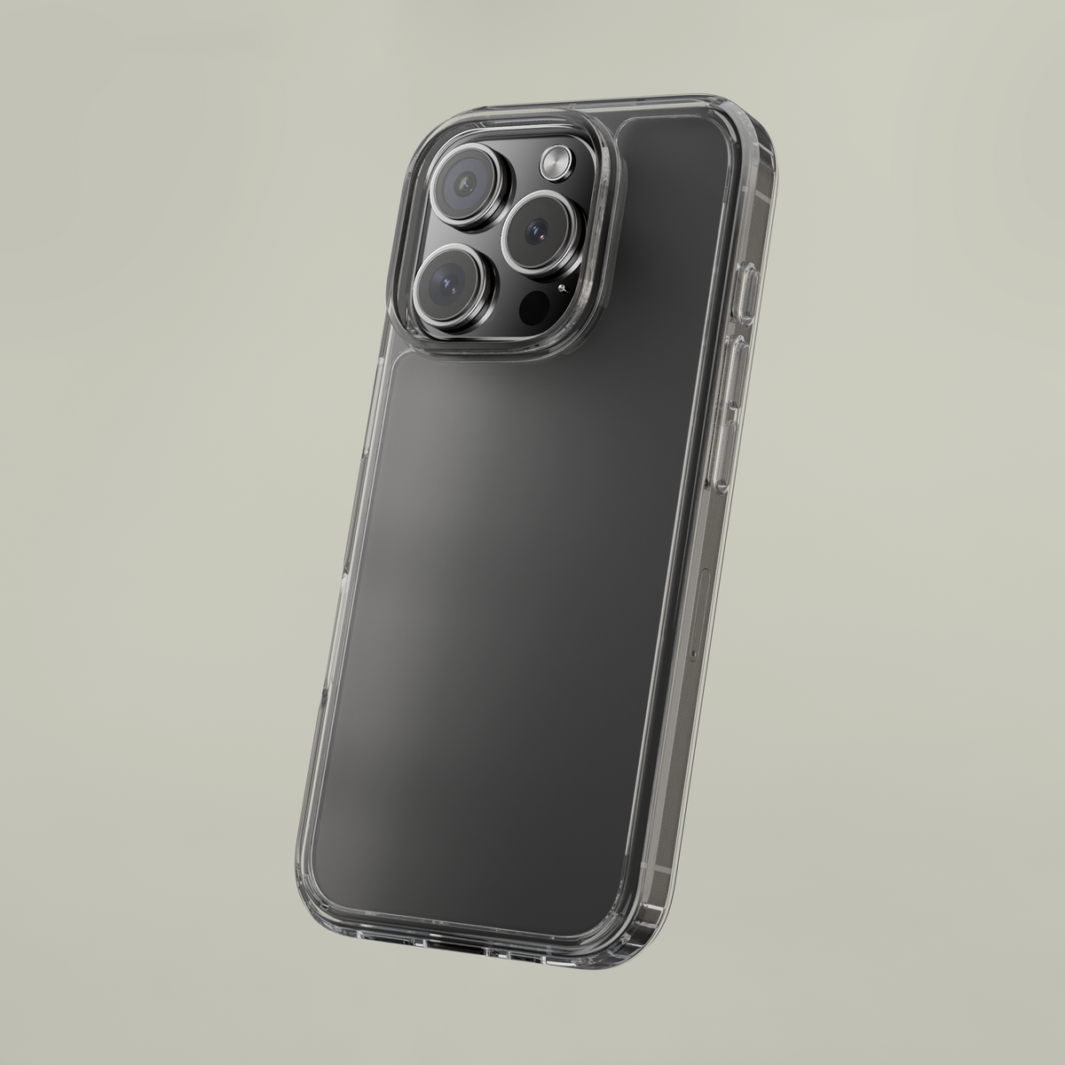Personalised Clear Phone Case, blank before printing 2