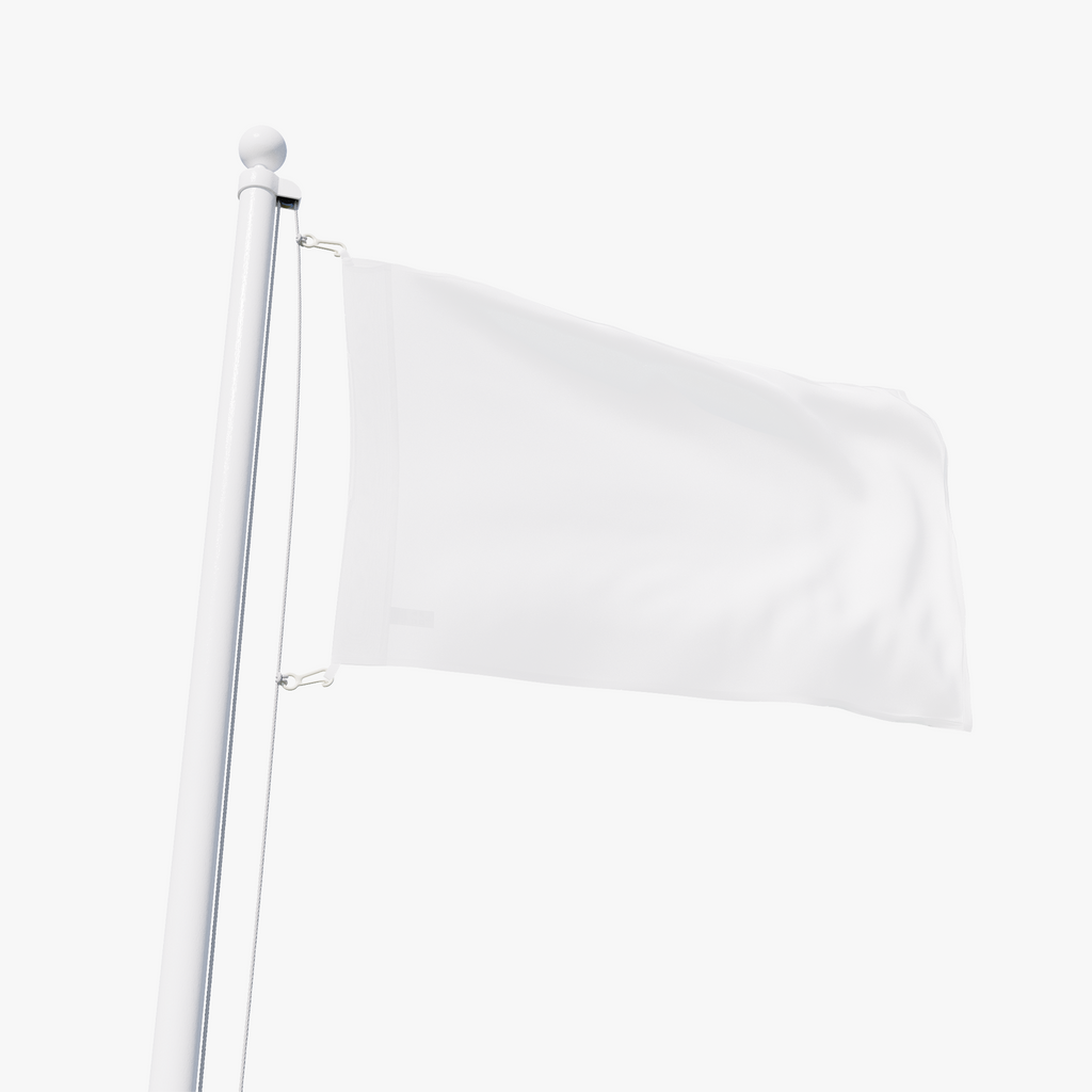 Personalised Flag, blank before printing 2