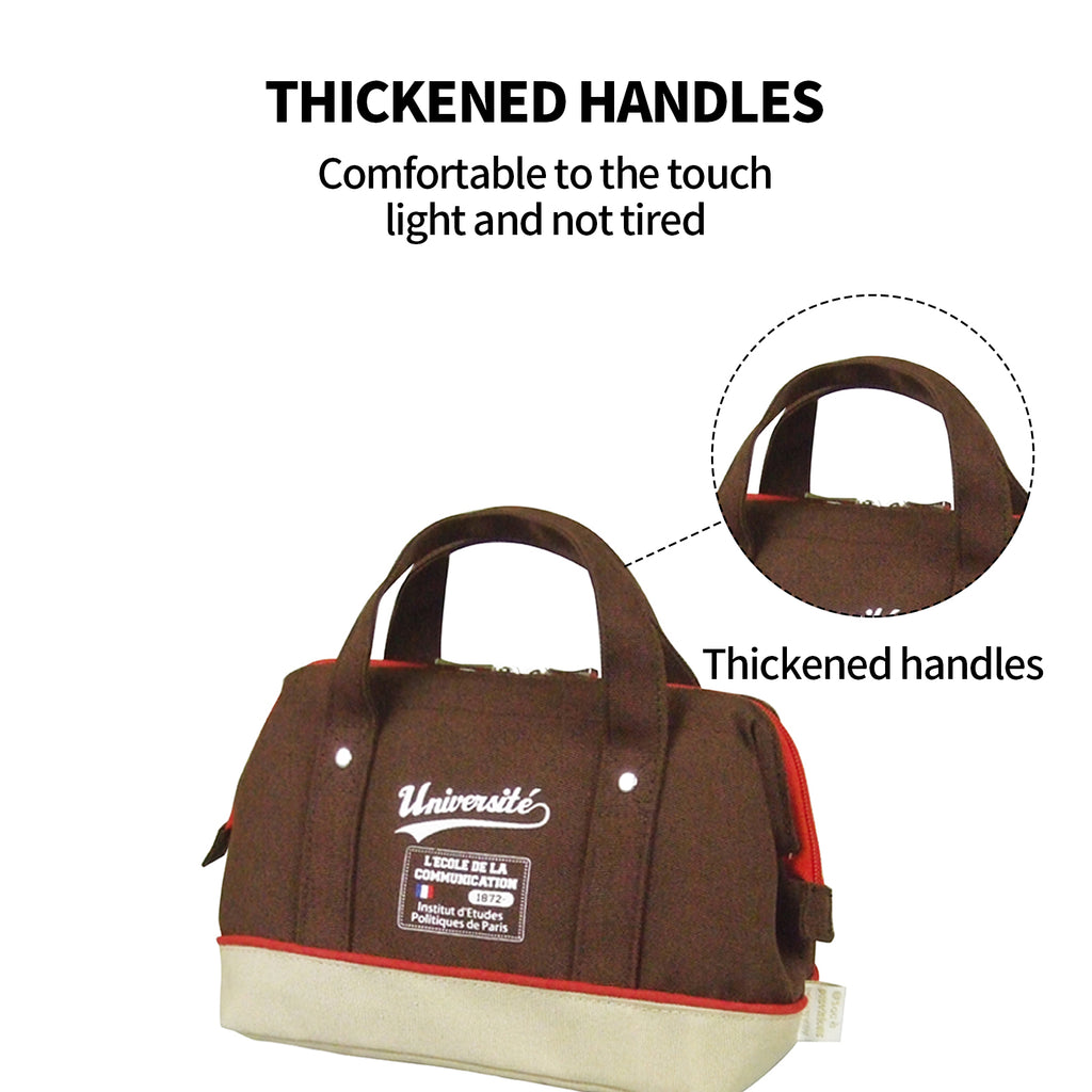 Insulated Lunch Cooler Case, 22 x 11.5 x 16 cm