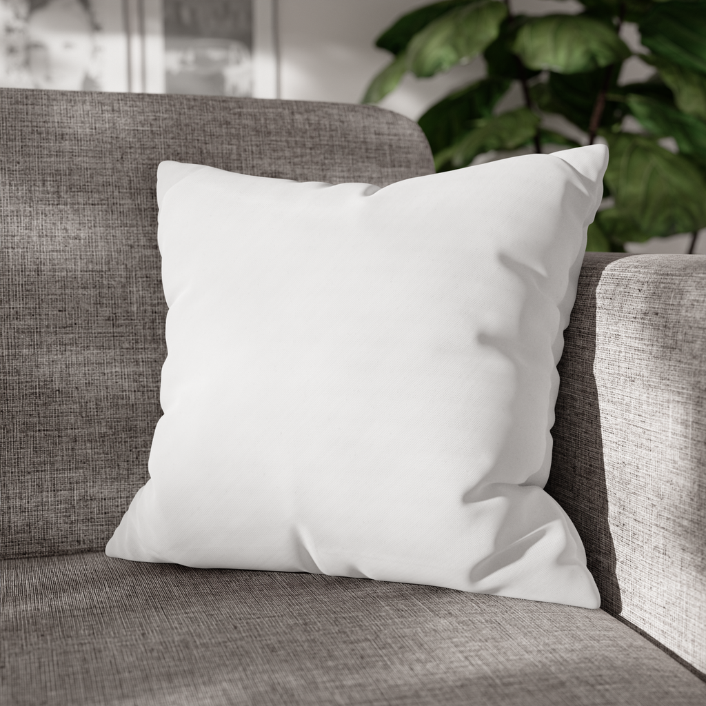 Personalised Cushion Cover, blank before printing 2