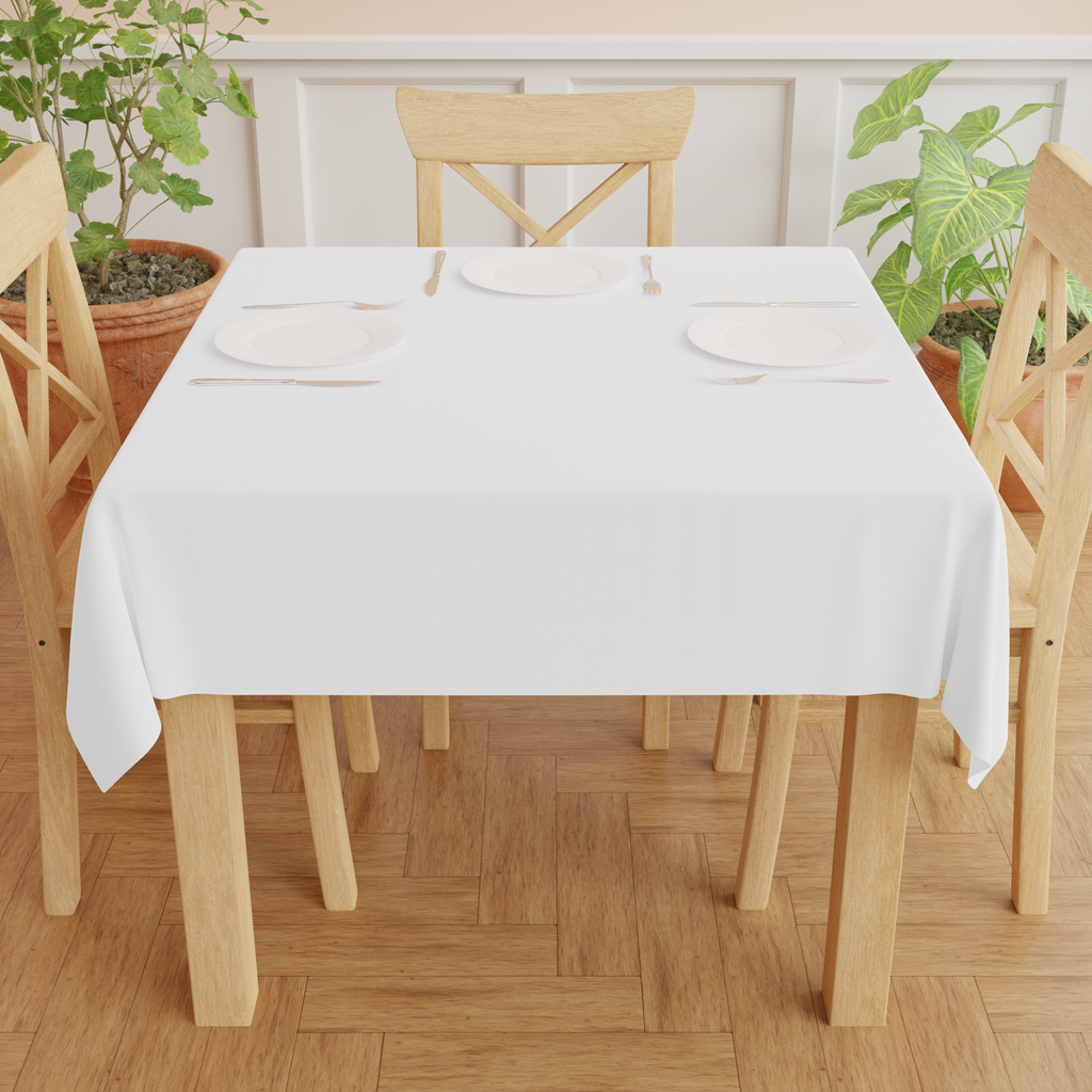 Personalised Christmas Tablecloth, blank before printing 2
