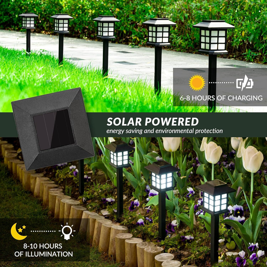 solar garden stake lights
