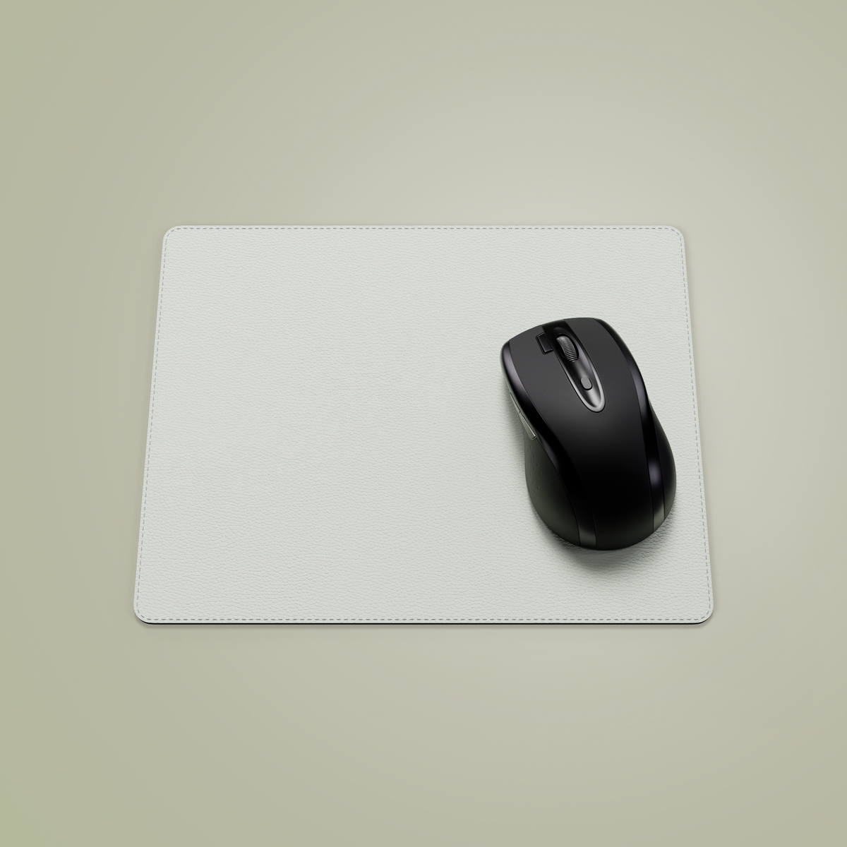 Personalised Leather Mouse Mat, blank before printing