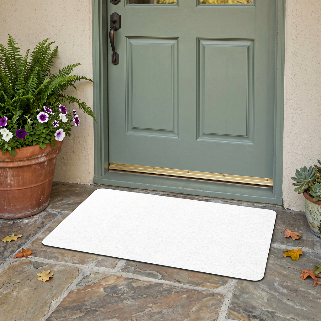 Personalised Doormat, blank before printing 2