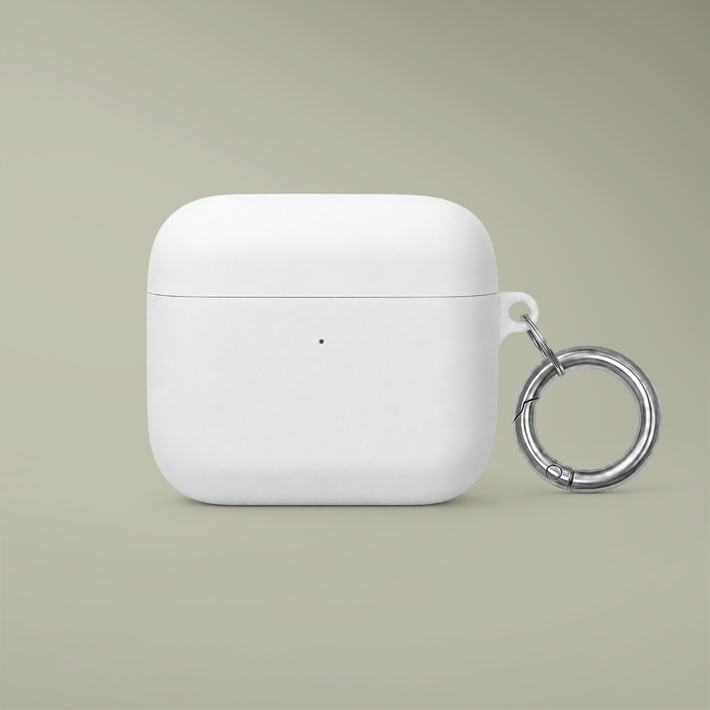 Personalised AirPods Cover, blank before printing