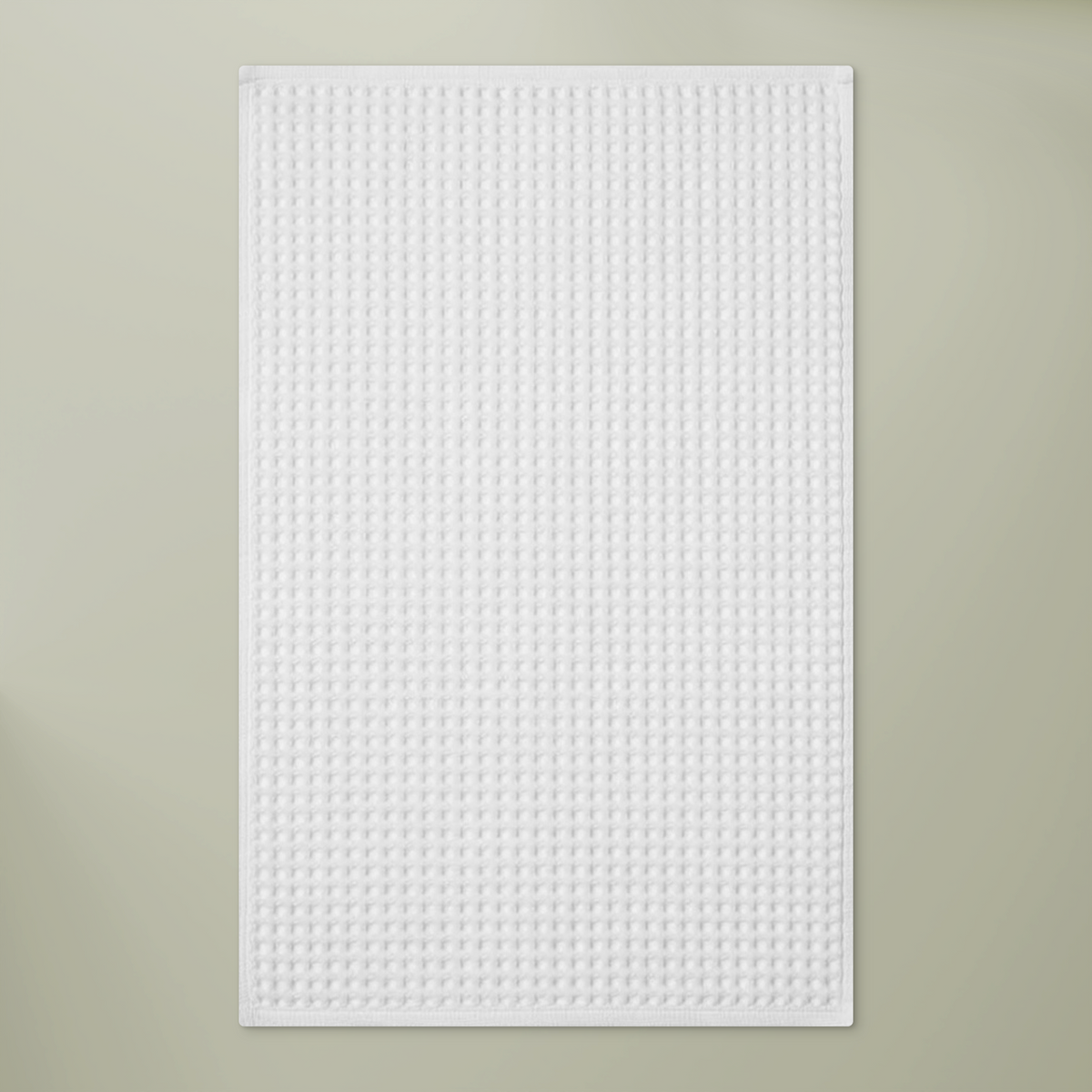 Personalised Waffle Tea Towel, blank before printing