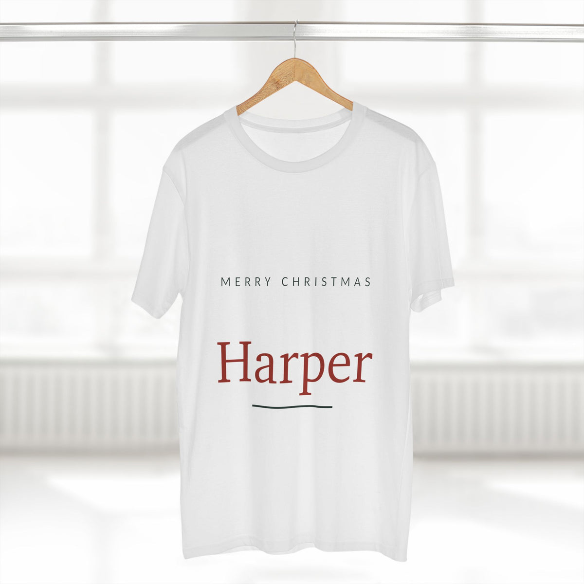 Adult Personalised Christmas Tee