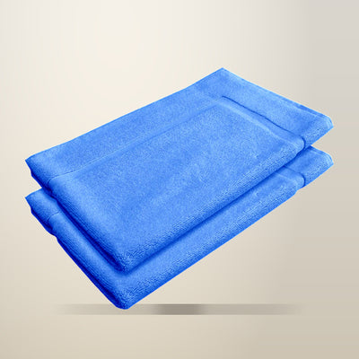 800 GSM Cotton Bath Mats, Set of 2, 45 x 75 cm