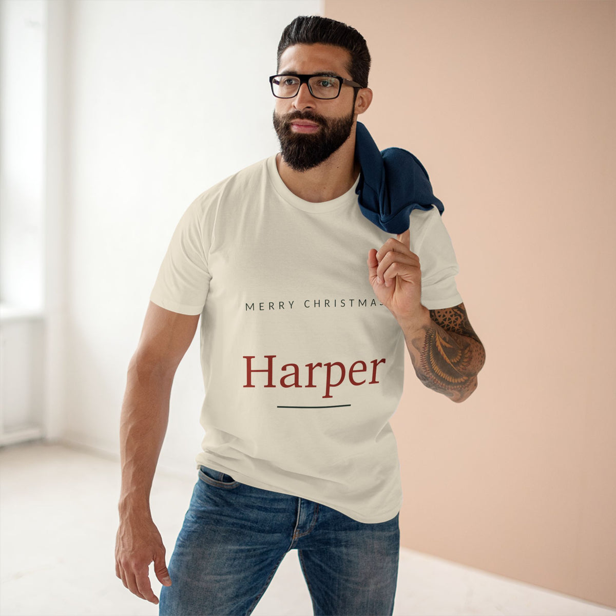 Adult Personalised Christmas Tee
