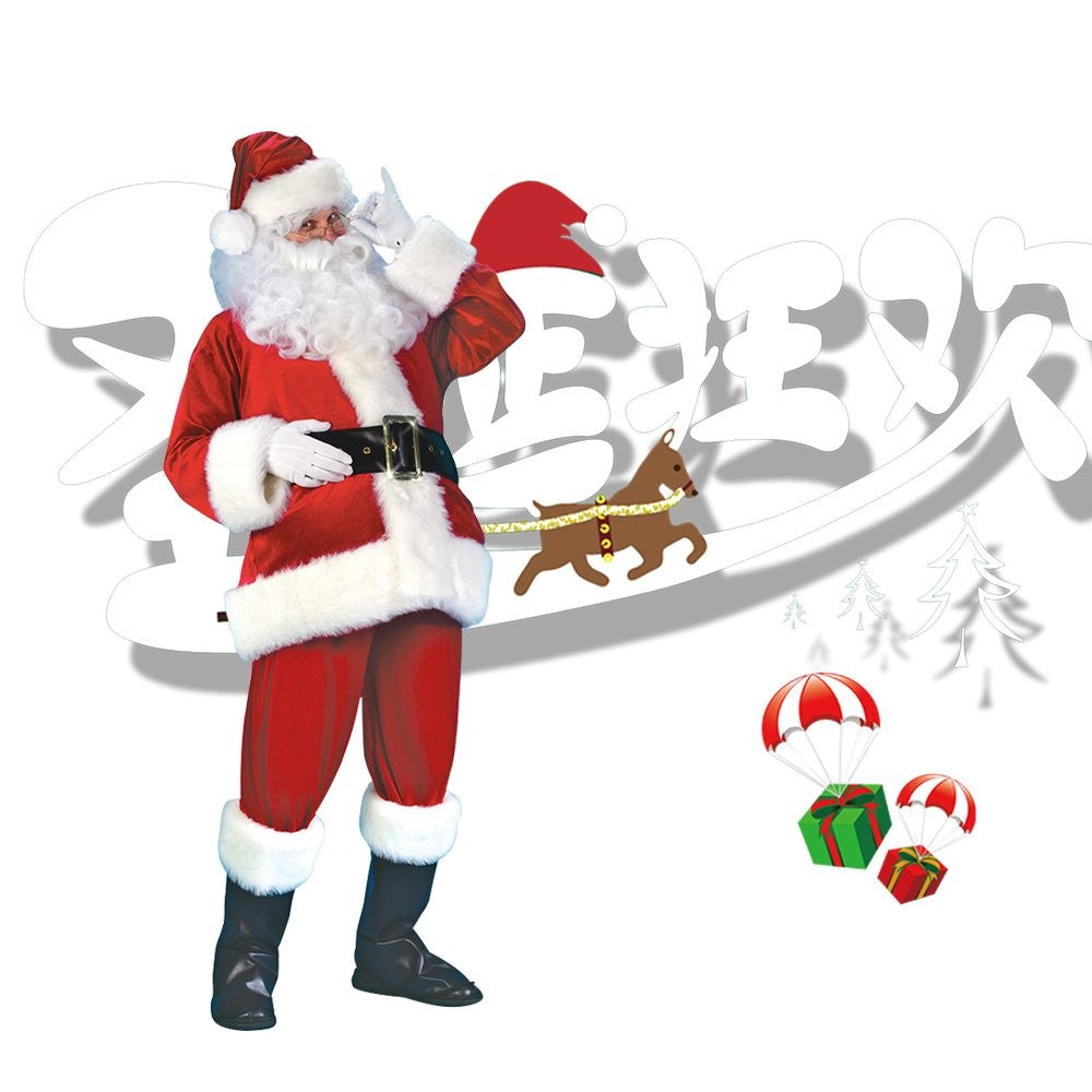 deluxe santa suit