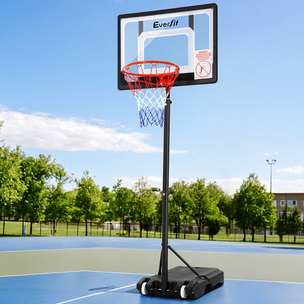 Everfit 2.1M Basketball Hoop Stand System Adjustable Portable Pro
